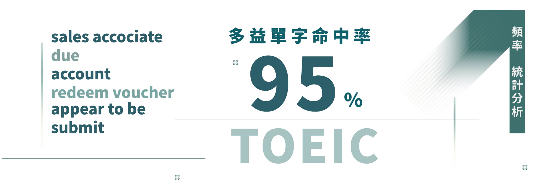 多益單字命中率 95%！32 回真題 單字次數、頻率統計 PDF 電子檔